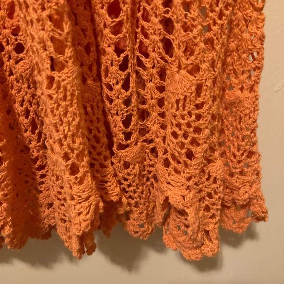 Free People Orange Maxi Skirt - Picture 7 of 11